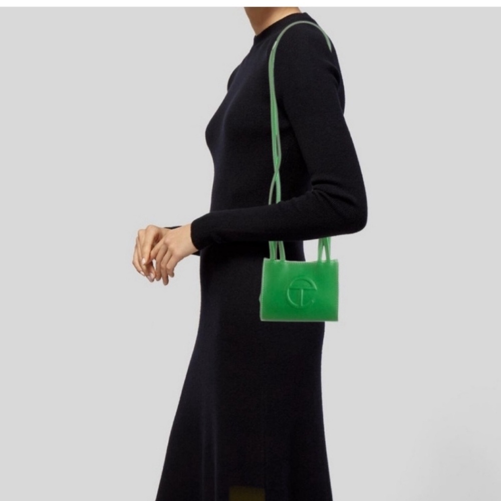 NWT Telfar Small Shopping Bag (Kelly Green) - Picture 5 of 6